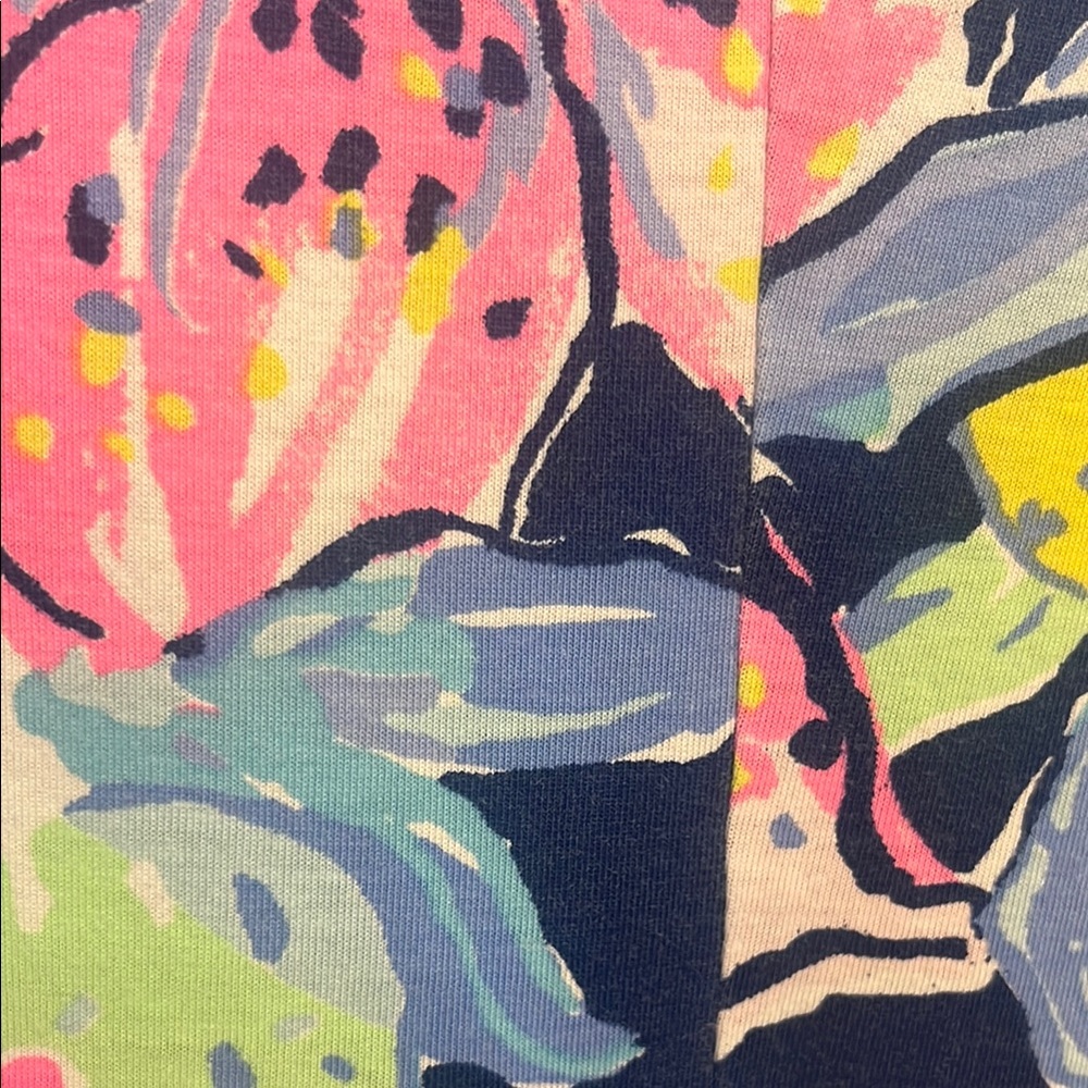 Lilly Pulitzer Pink and Yellow Sheath Mini Dress - Picture 6 of 6